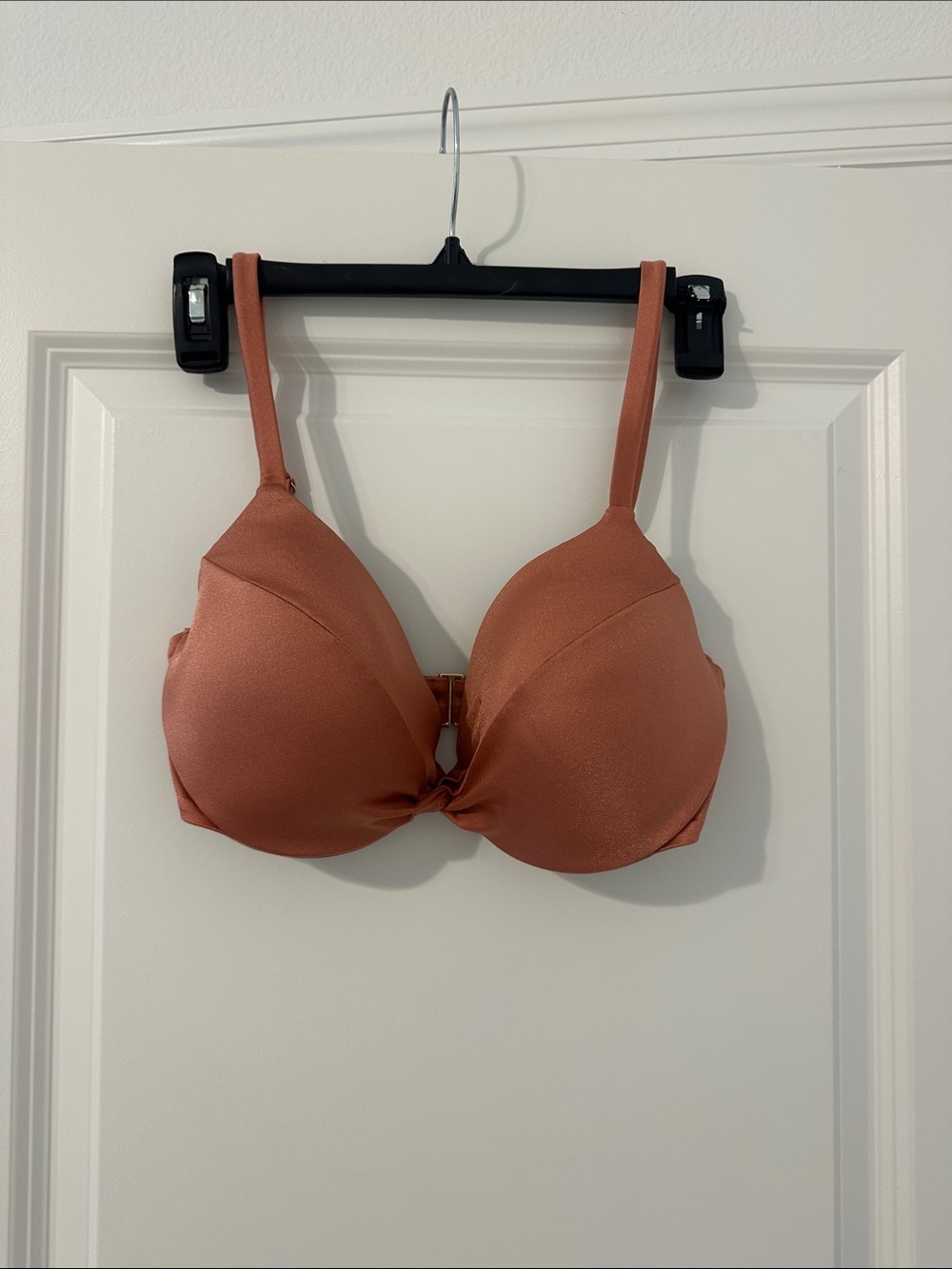 Victoria's Secret Molded Bikini Top - Rusty Terracotta 32DDD